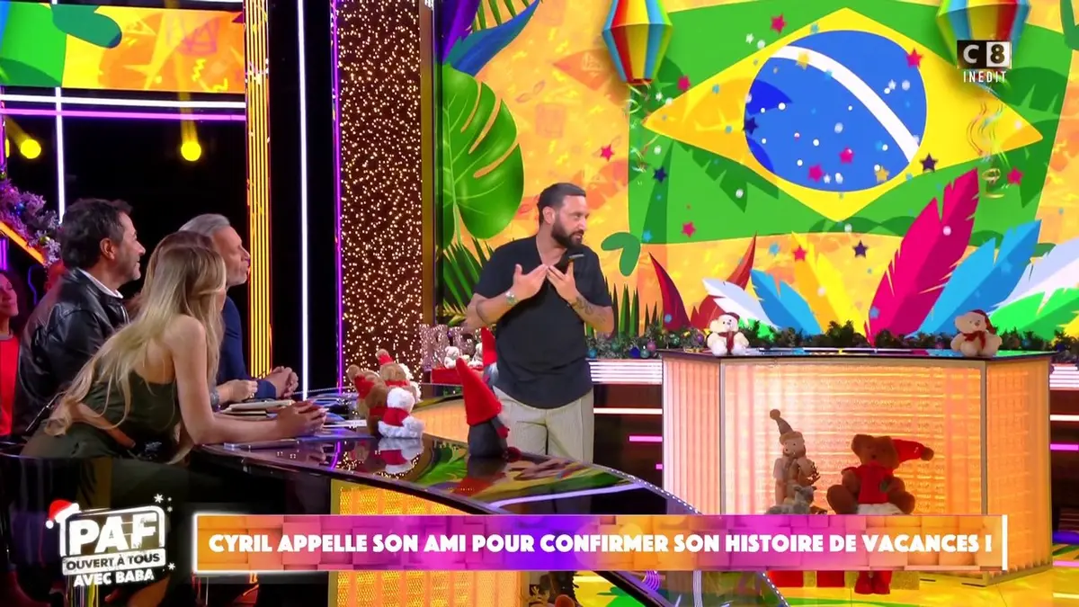 replay de Cyril Hanouna raconte ses dernières vacances à Rio !