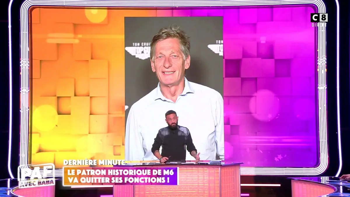 replay de Cyril Hanouna rend hommage à Nicolas de Tavernost qui quitte la direction du groupe M6