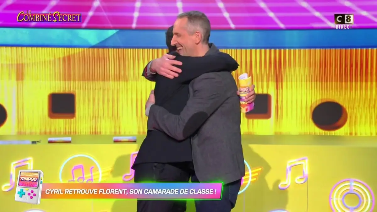 replay de Cyril Hanouna retrouve Florent, un ancien camarade de classe !