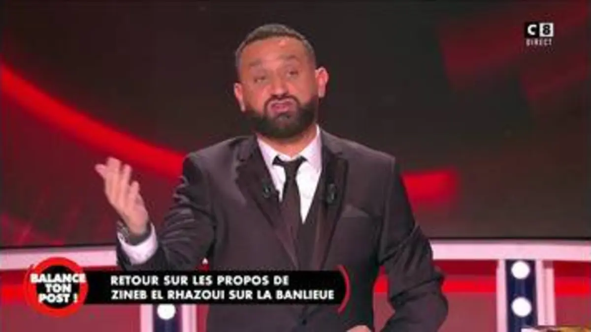 replay de Cyril Hanouna revient sur les propos de Zineb El Rhazoui sur la banlieue