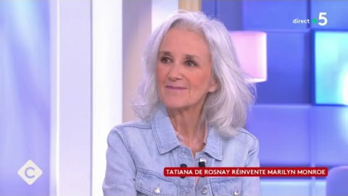 replay de Dans l’intimité de Marilyn Monroe - Tatiana de Rosnay - C à Vous - 13/02/2024