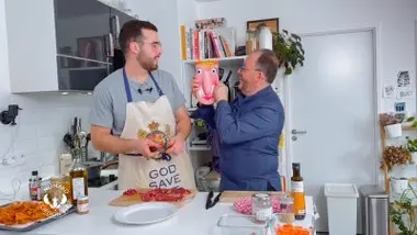 Dans la cuisine d'Adrien