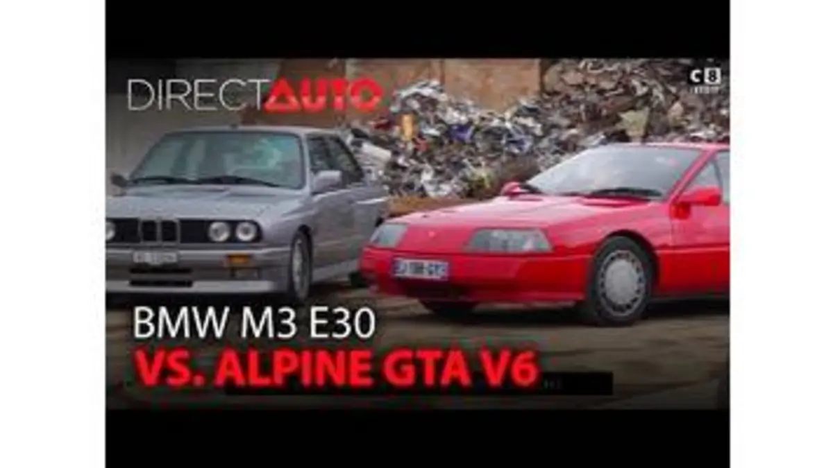 replay de Dans le rétro : BMW M3 E30 vs Alpine GTA V6