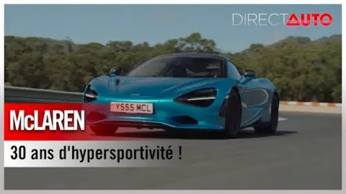 replay de Dans le rétro - McLaren : plus de 30 ans d'hypersportivité à l'anglaise !