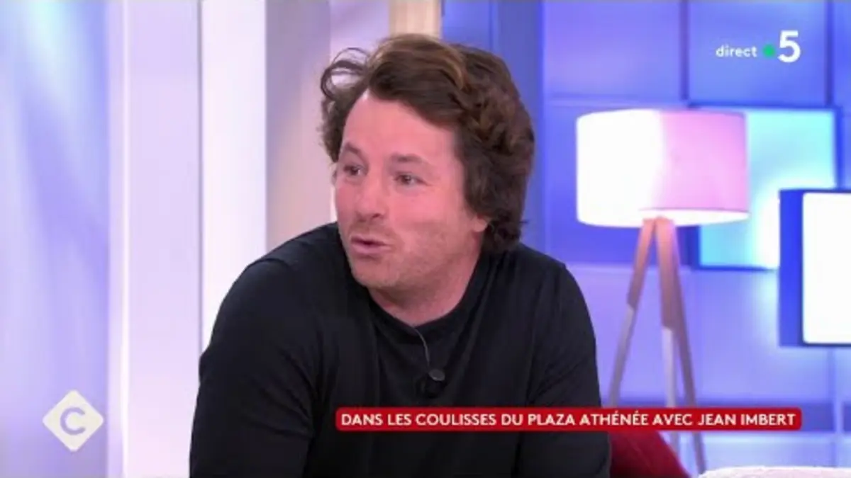 replay de Dans les coulisses du Plaza Athénée avec Jean Imbert - C à Vous - 14/12/2023
