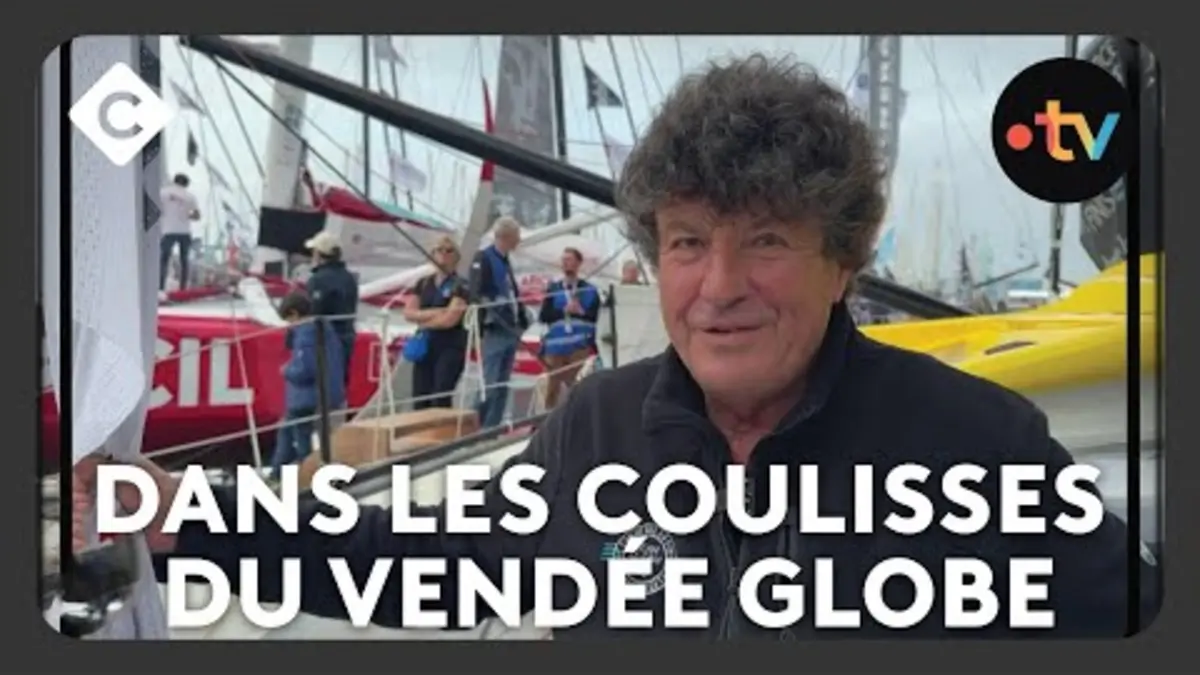 replay de Dans les coulisses du Vendée Globe - Pas vu Pas Pris de Mohamed Bouhafsi - C à vous - 11/11/2024