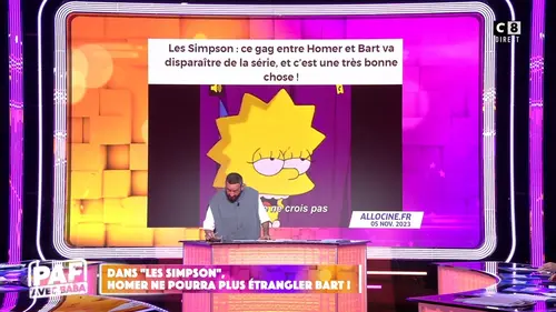 replay de Dans « Les Simpson » Homer ne pourra plus étrangler Bart !