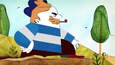 Dans un petit bateau