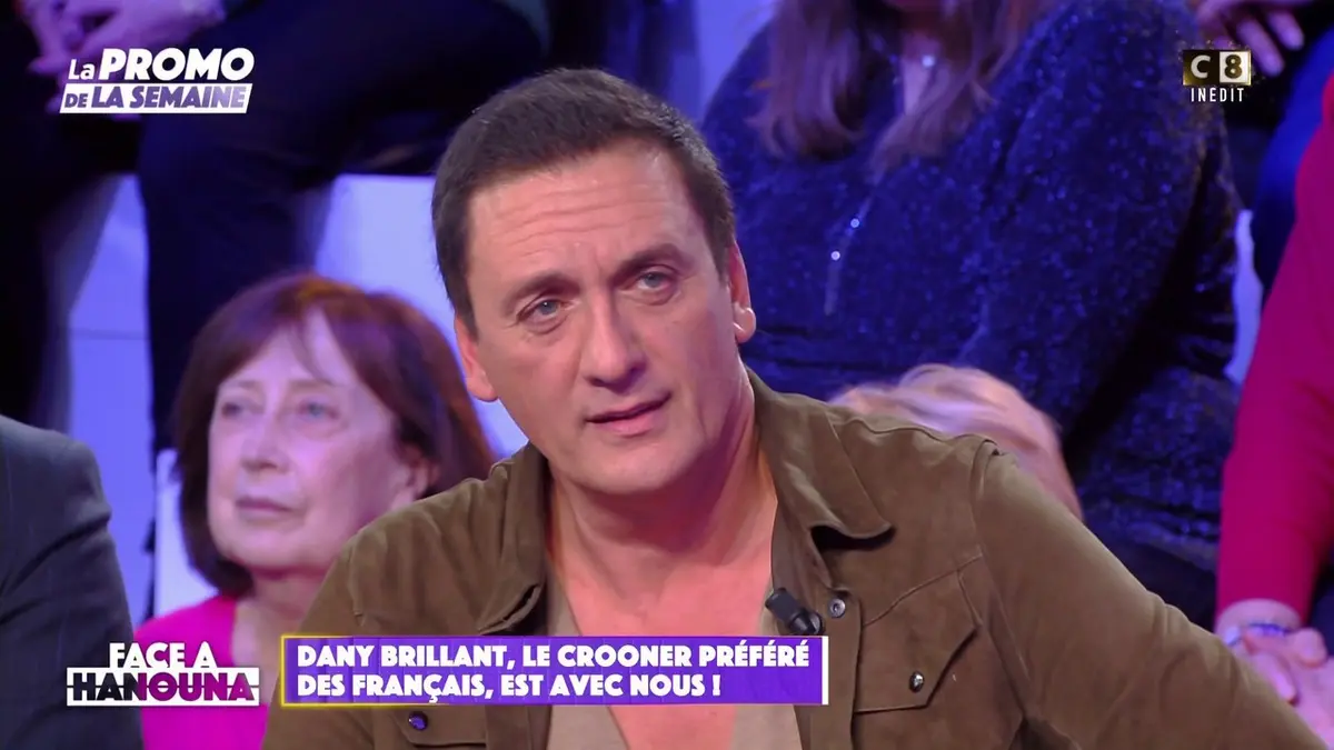 replay de Dany Brillant, le crooner préféré des Français dans "Face à Hanouna" !