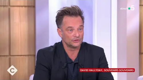 replay de David Hallyday, intime - C à Vous - 21/11/2023