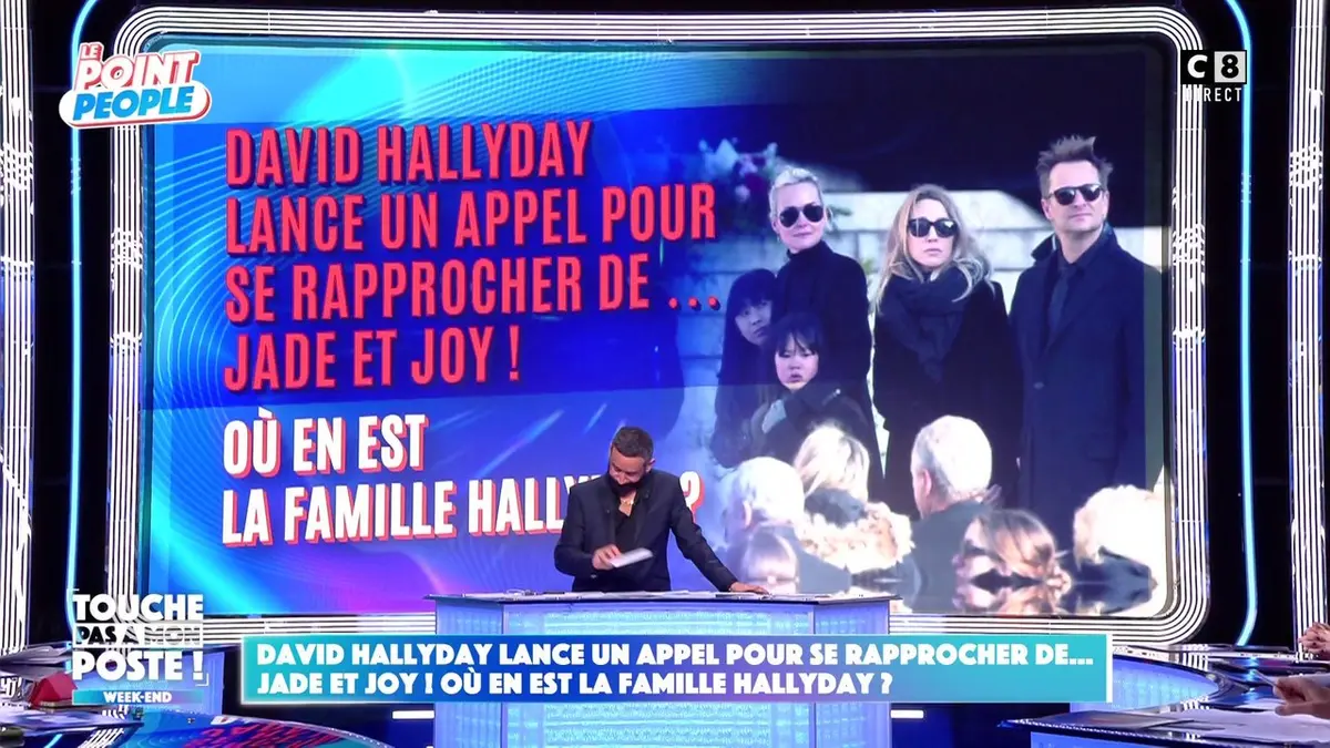 replay de David Hallyday lance un appel pour se rapprocher de Jade et Joy !
