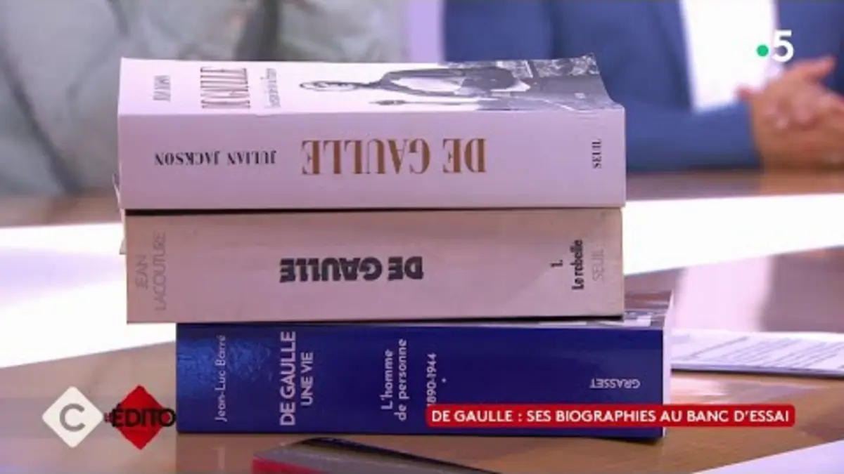 replay de De Gaulle : ses biographies au banc d’essai - L’Édito de Patrick Cohen - C à vous - 20/10/2023