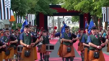 De la Salle Scout Pipe Band (Irlande – Délégation)