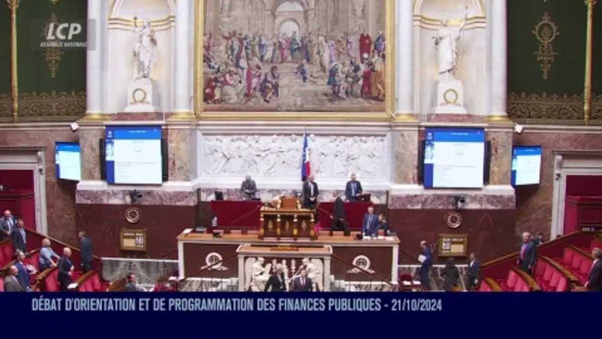 replay de Débat d’orientation et de programmation des finances publiques : suivez le débat dans l'hémicycle