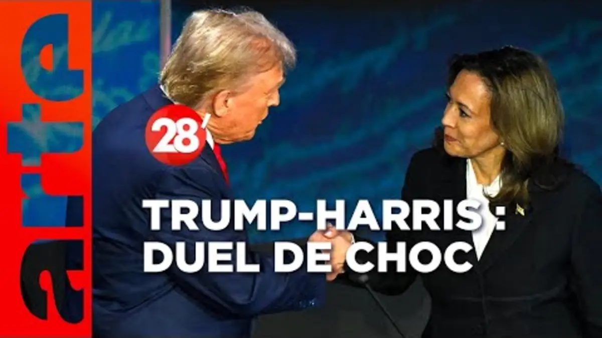 replay de Débat Trump-Harris : le tournant de la présidentielle américaine ? | 28 minutes | ARTE