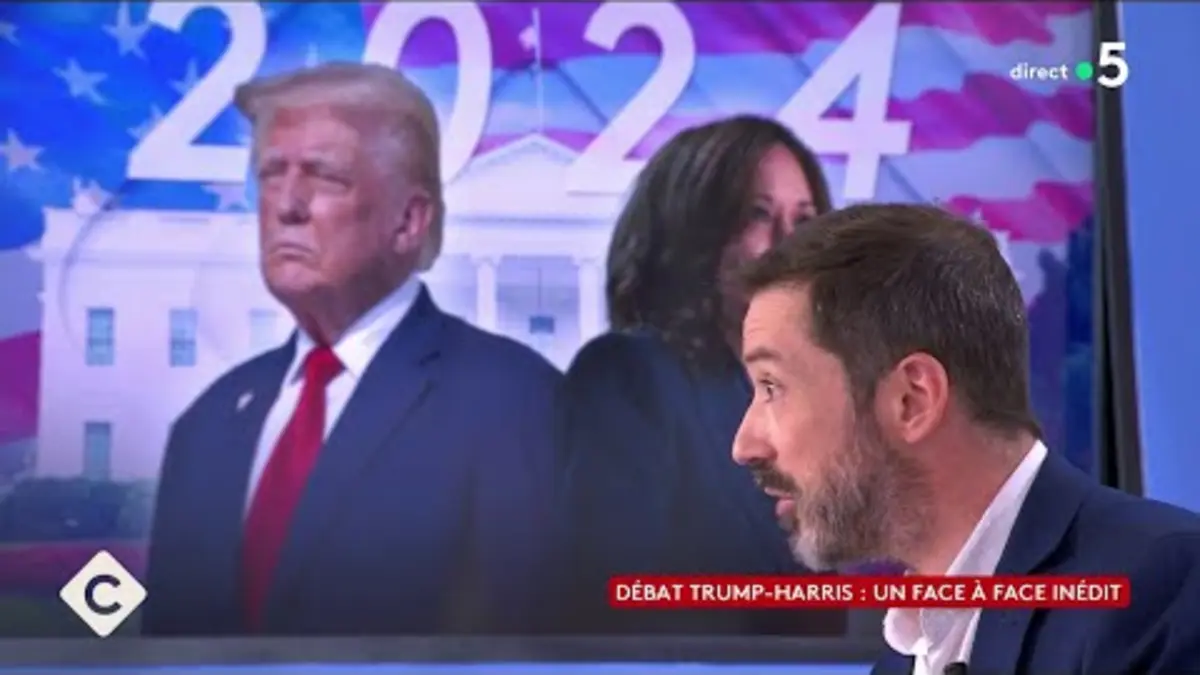 replay de Débat Trump-Harris : un face à face inédit - C à Vous - 10/09/2024