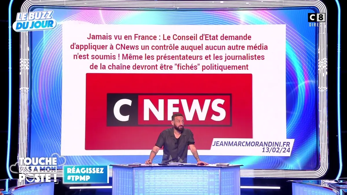 replay de Déclarations chocs, menaces : le point sur l’attaque de "Reporters Sans Frontières" contre CNews