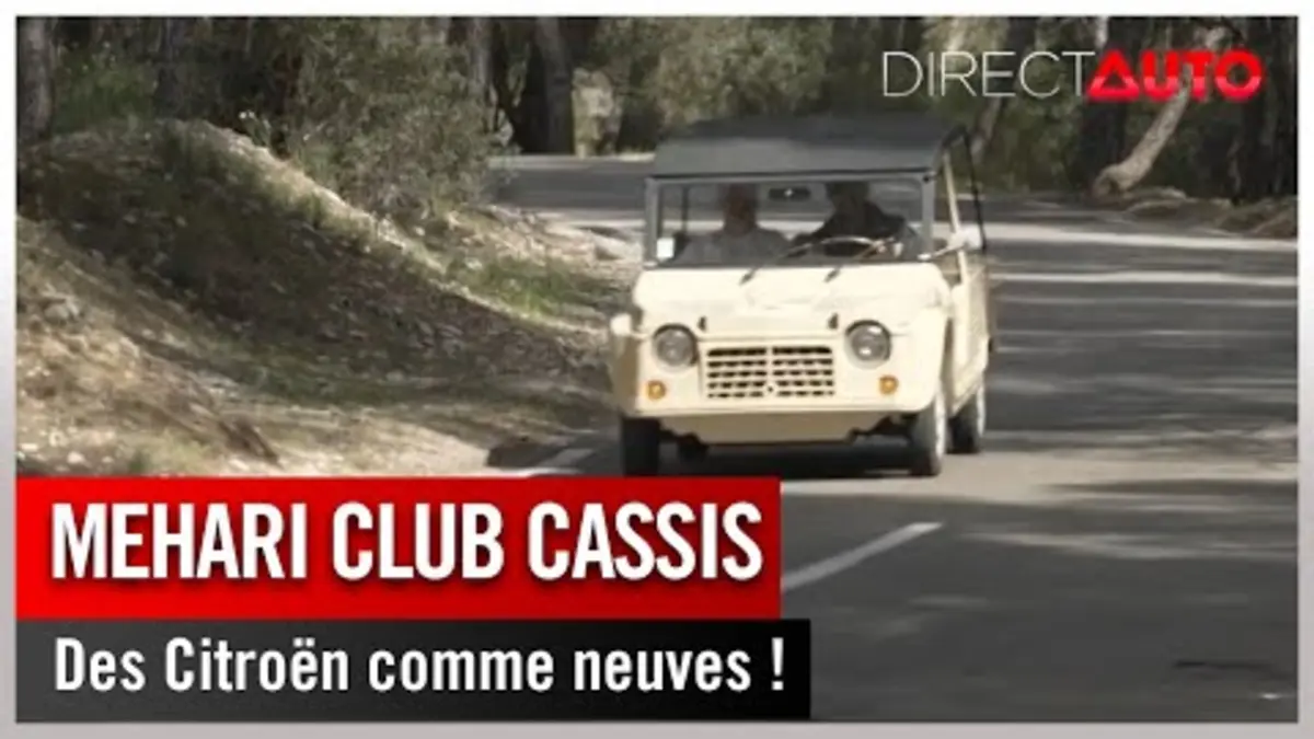 replay de Découverte - Mehari Club Cassis : des Citroën comme neuves !