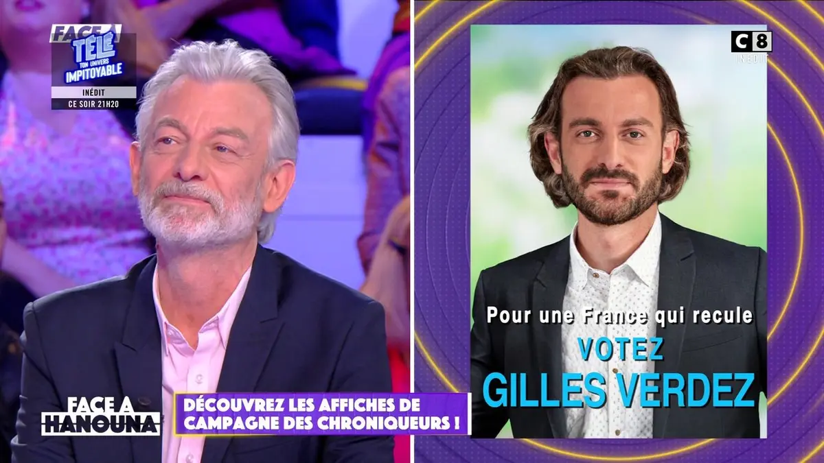 replay de Découvrez les affiches de campagne des chroniqueurs !