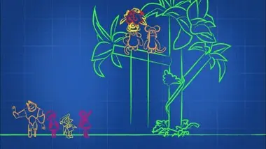 Défilé dans la jungle