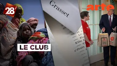 Départs chez Grasset, guerre au Soudan, coup de com de Trump… : Le Club | 28 minutes | ARTE