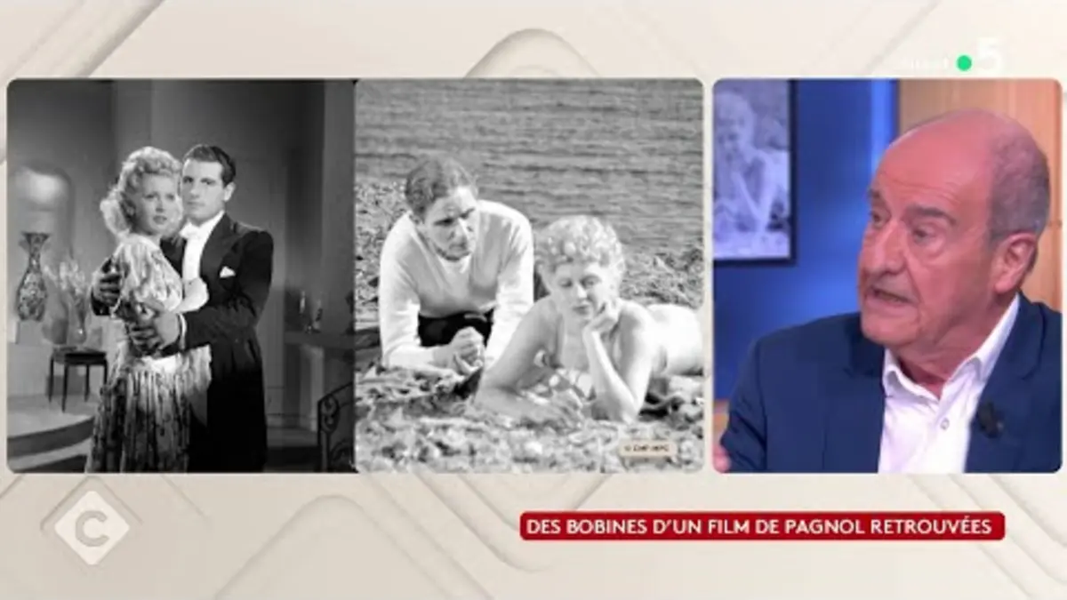 replay de Des bobines d’un film de Marcel Pagnol retrouvées - C à vous - 05/09/2024