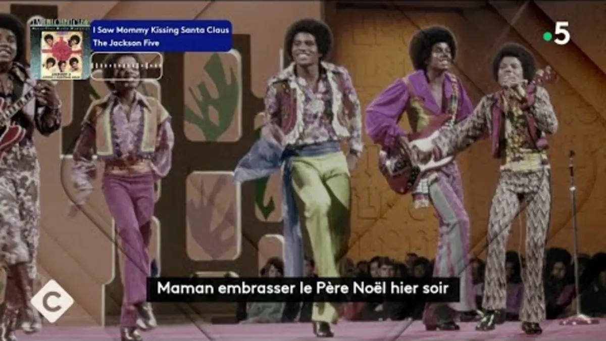 replay de Des chansons de Noël hyper réalistes - L’Oeil de Pierre - C à Vous - 28/11/2023