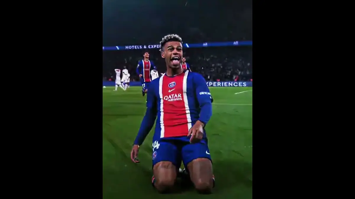 Désiré Doué 🎉 #football #ligue1 #foot #psg…