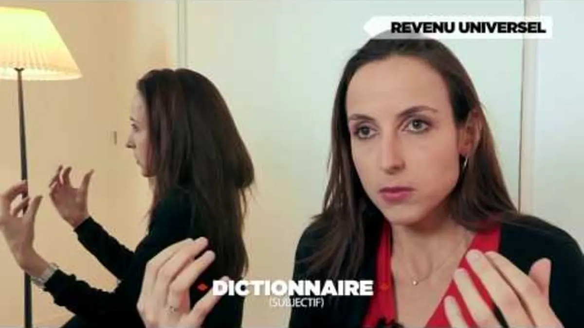 replay de Dictionnaire (subjectif) avec Julia Cagé : le revenu universel - 28 minutes - ARTE