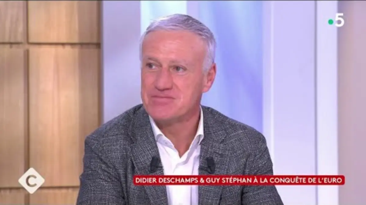 replay de Didier Deschamps & Guy Stéphan à la conquête de l’Euro - C à Vous - 30/01/2024