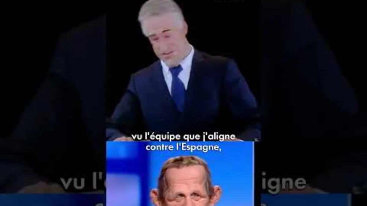 replay de Didier Deschamps veut la légalisation du cannabis ! ? #Humour #Shorts #Football #LesGuignols