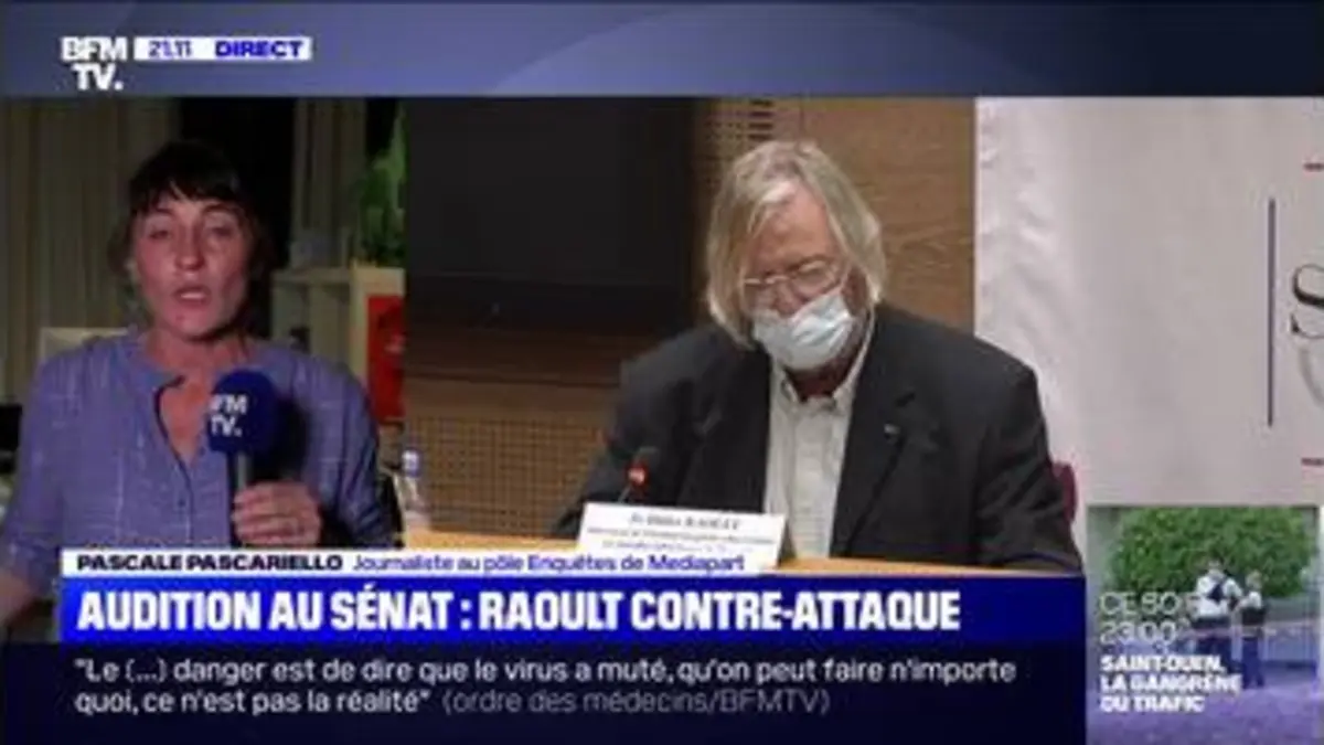 replay de Didier Raoult contre-attaque: les coulisses de son audition - 15/09