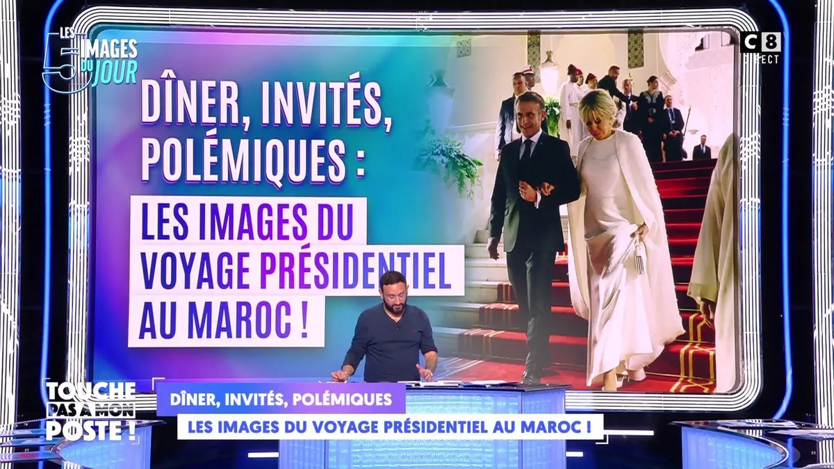 replay de Dîner, invités, polémiques : les images du voyage présidentiel au Maroc !