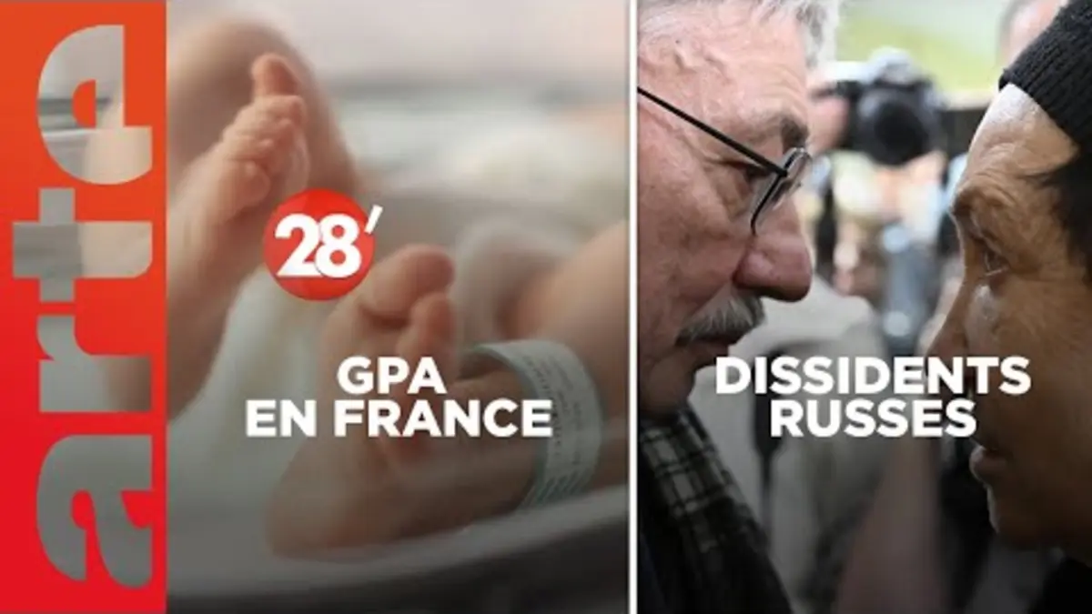 replay de Dissidents russes / GPA : faut-il l’autoriser ou la bannir ? - 28 Minutes - ARTE