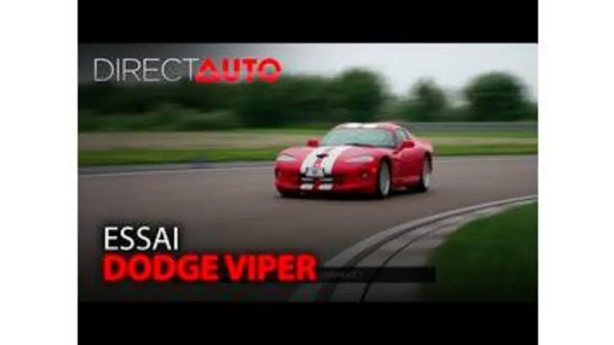 replay de Dodge Viper : la morsure du serpent !