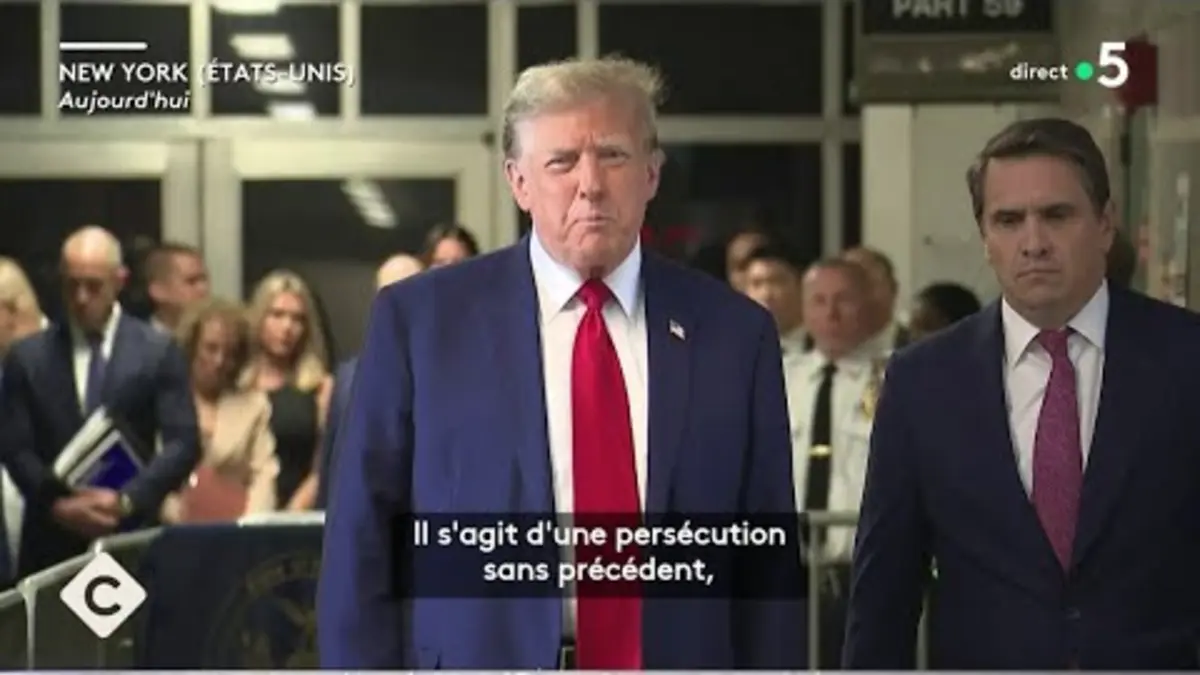 replay de Donald Trump au tribunal, les précisions d’Emmanuel Macron sur les JO - Le 5/5 - C à Vous-15/04/2024
