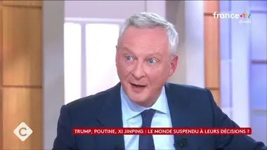 Donald Trump dans les yeux de Bruno Le Maire