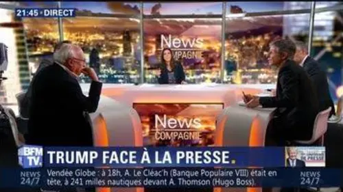 replay de Donald Trump face à la presse