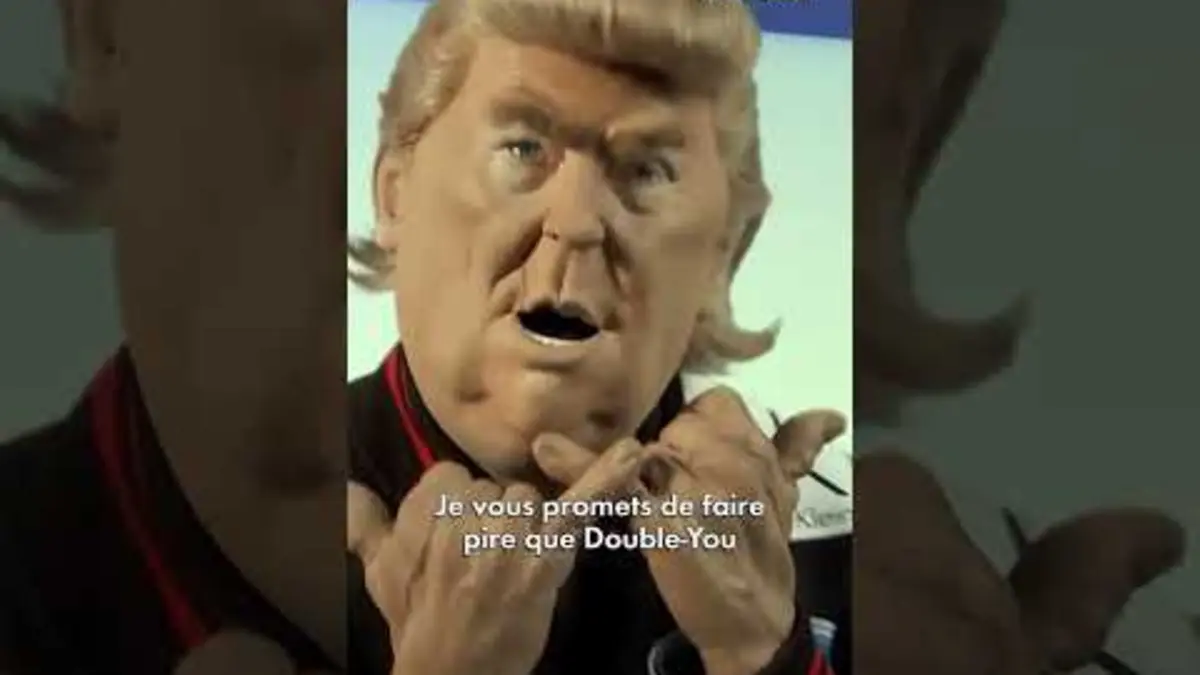 replay de Donald Trump : tout le monde est désormais au courant ! ??#Humour #LesGuignols #Shorts