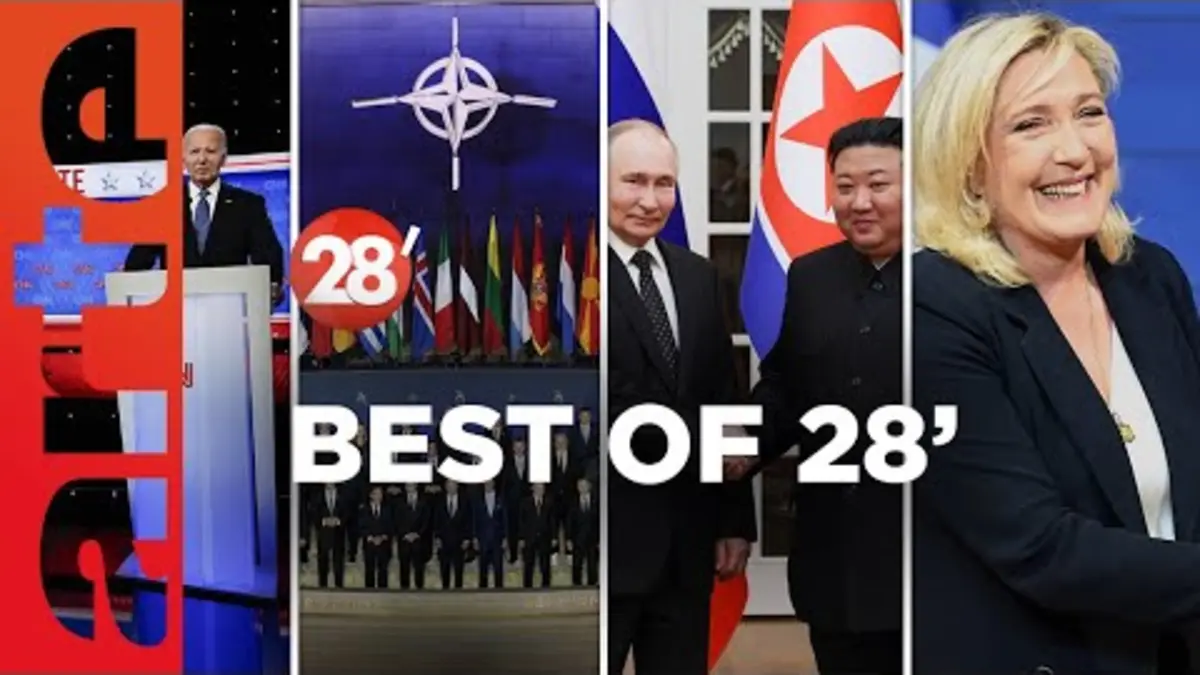 replay de Donald Trump visé, l’Otan, l'envers du cinéma… Best Of 28’ - 28 Minutes - ARTE