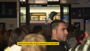 Droit de retraite : le gouvernement tape du poing