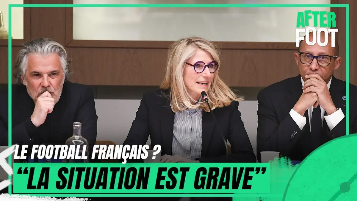replay de Droits TV, Labrune, piratage, football français : l'intégrale de Marie Barsacq, Ministre des Sports
