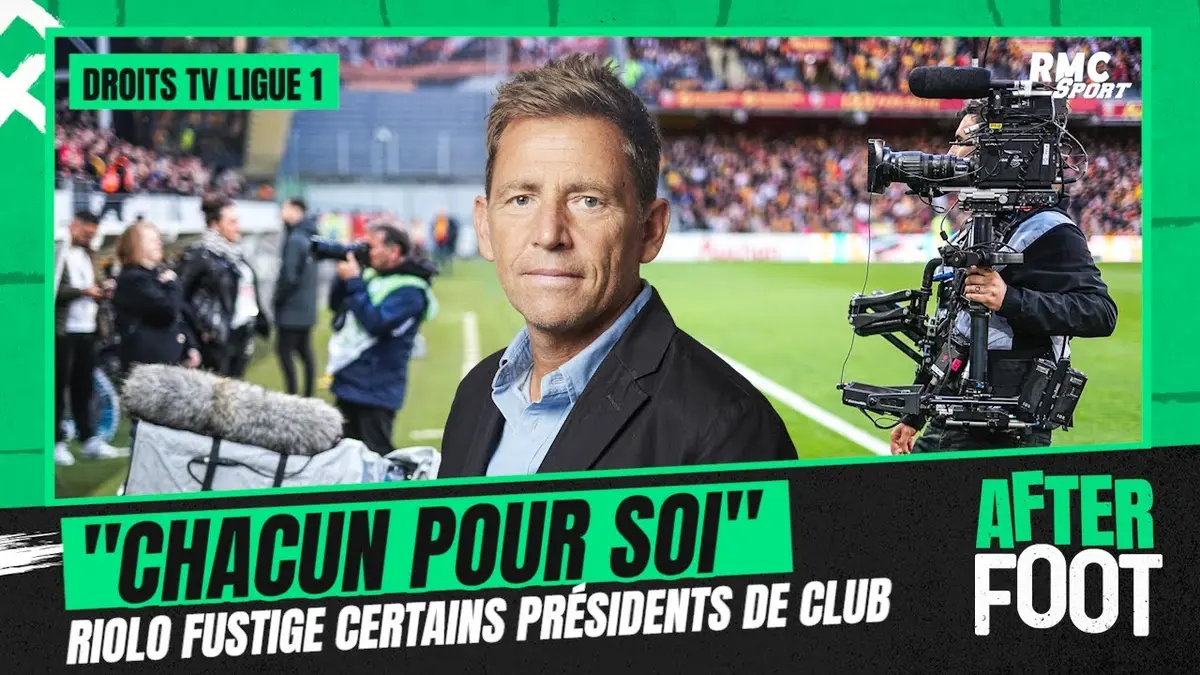 replay de Droits TV / Ligue 1 : "Chacun pour sa gueule", Riolo fustige l'égoïsme de certains présidents