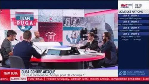 replay de Duga : "Les Bleus sont tout le temps dans la souffrance, ça devient usant"