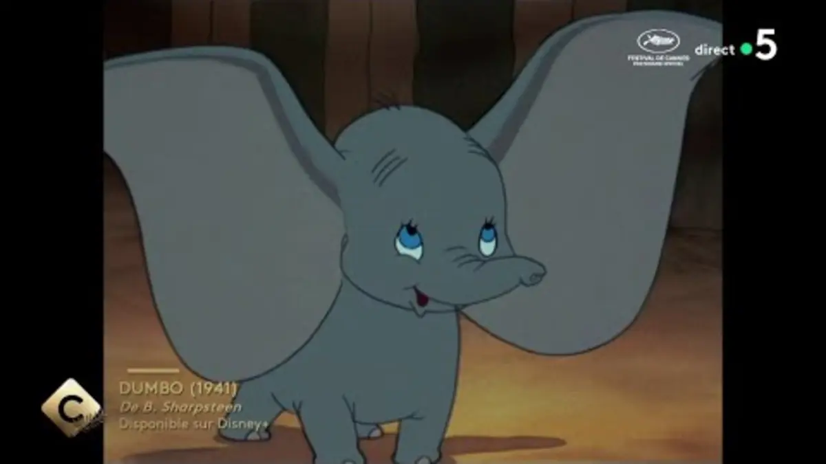 replay de Dumbo, Grand Prix à Cannes en 1947 - C à vous - 23/05/2024