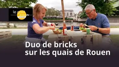 Duo de bricks sur les quais de Rouen
