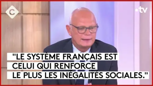 replay de École : les propositions d’Édouard Philippe  - C à vous - 03/10/2023