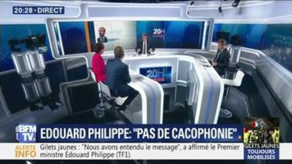 replay de Édouard Philippe: "Aucune cacophonie"