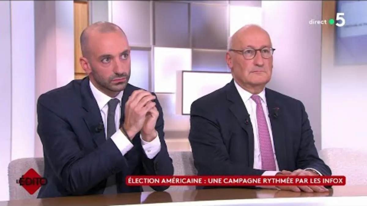replay de Élection américaine : une campagne rythmée par les infox - L’édito de Patrick Cohen - C à vous