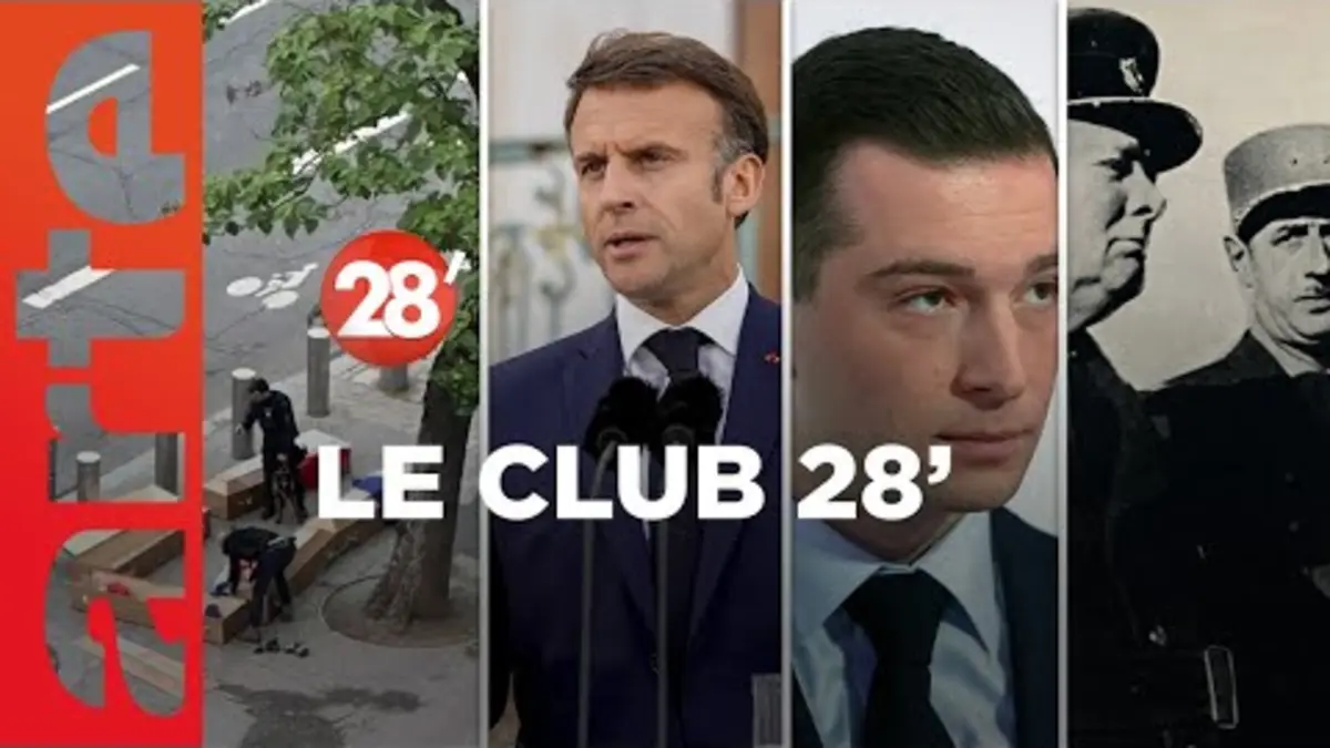 replay de Élections européennes, JO déstabilisés, Kokopello… : le Club 28’ ! - 28 Minutes - ARTE